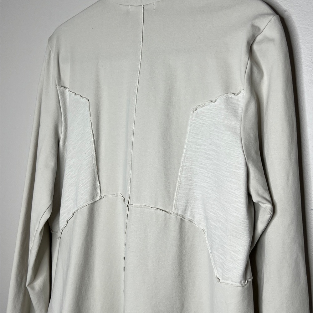HABITAT One Button Cotton Shawl Jacket with pockets size Large - Picture 12 of 14